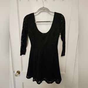 Black Lace Dress
